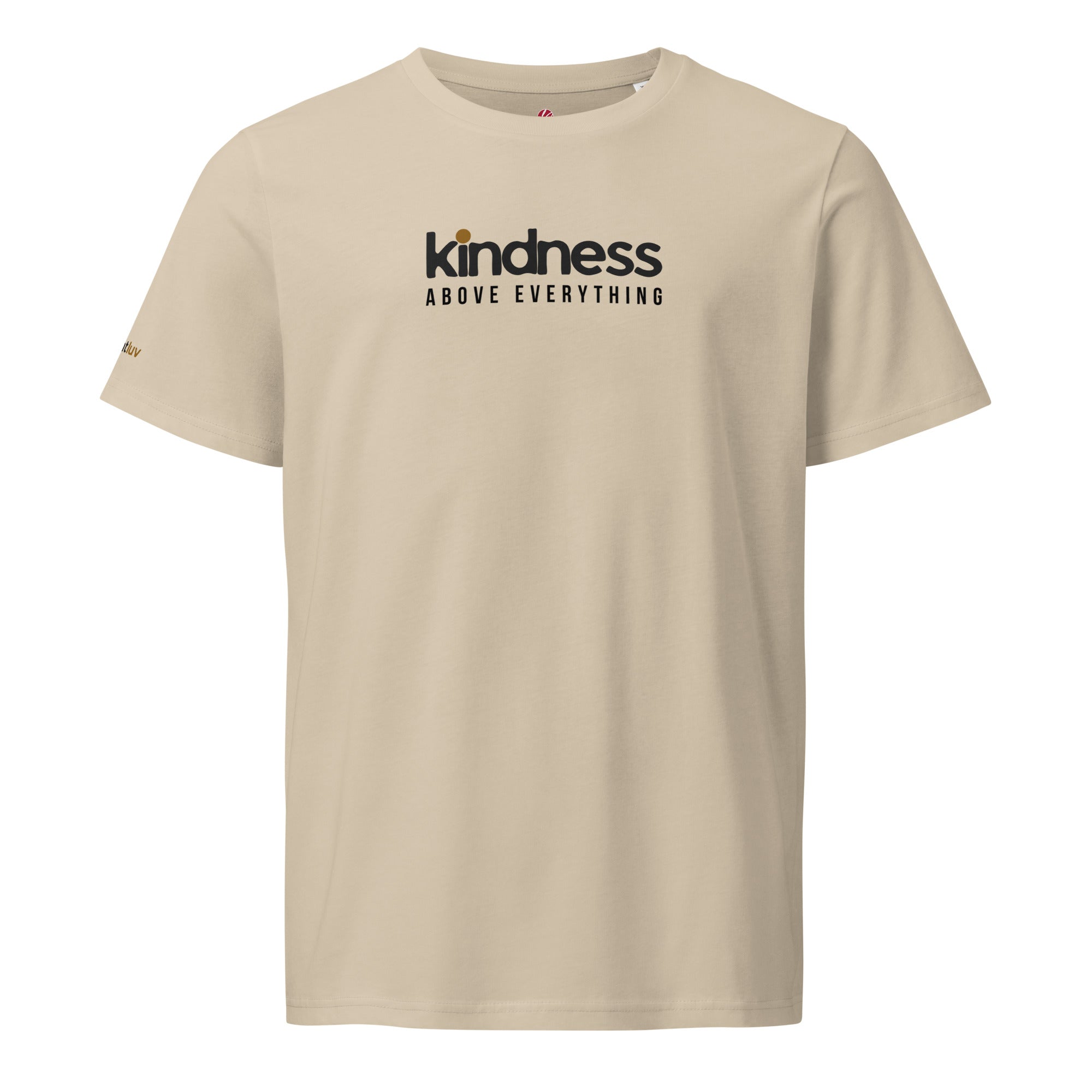 beige organic kindness tee #color_desert dust