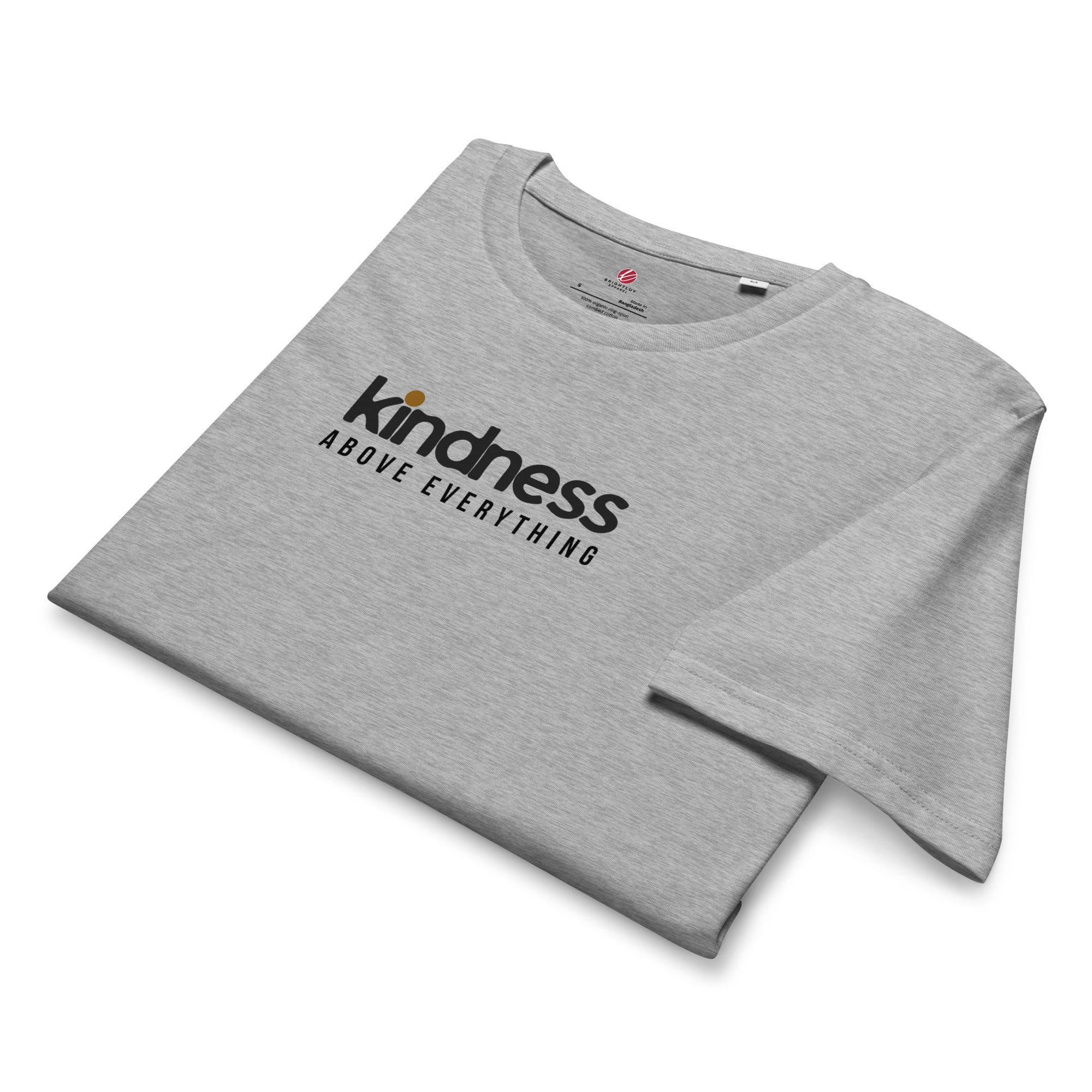 beige organic kindness tee #color_heather grey