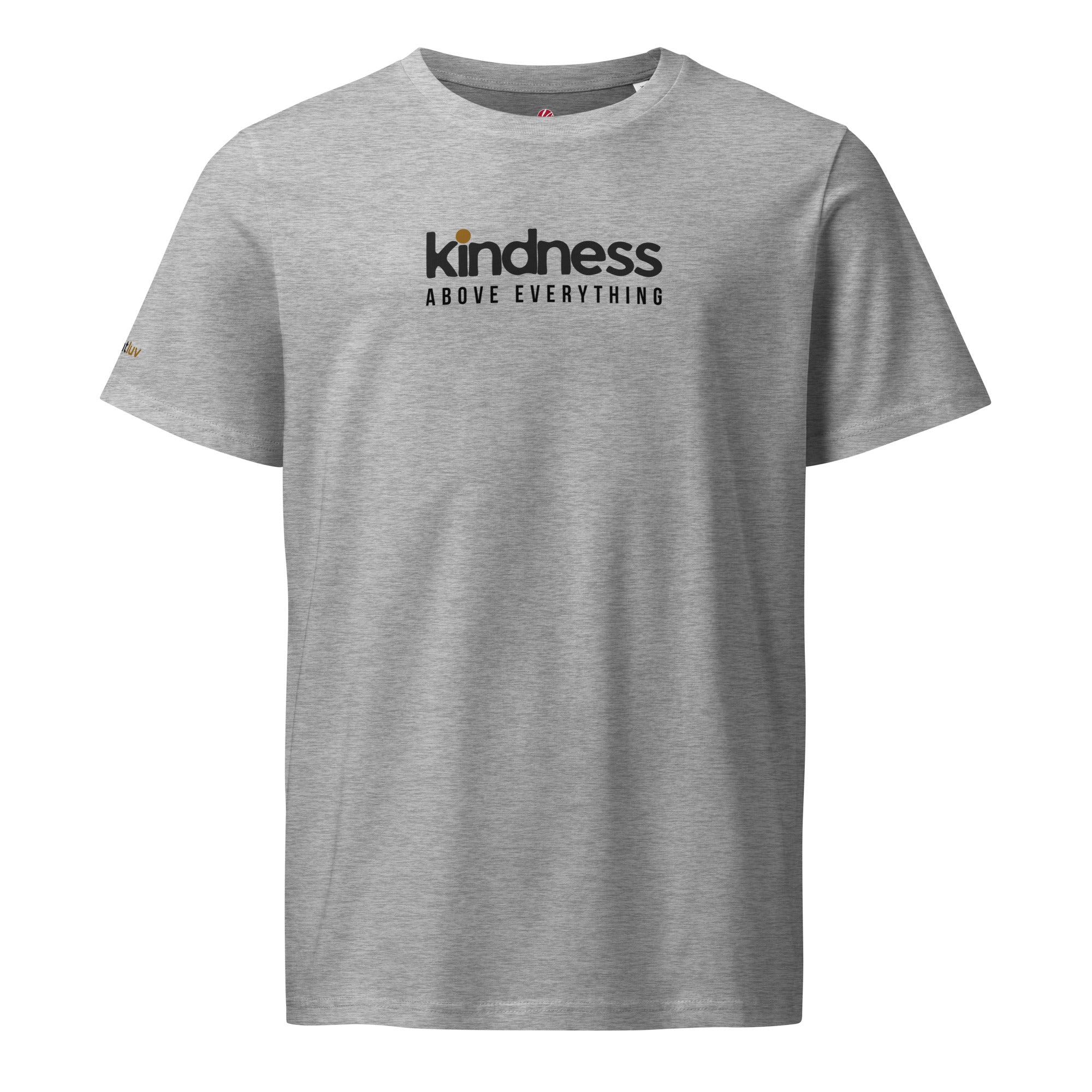 beige organic kindness tee #color_heather grey